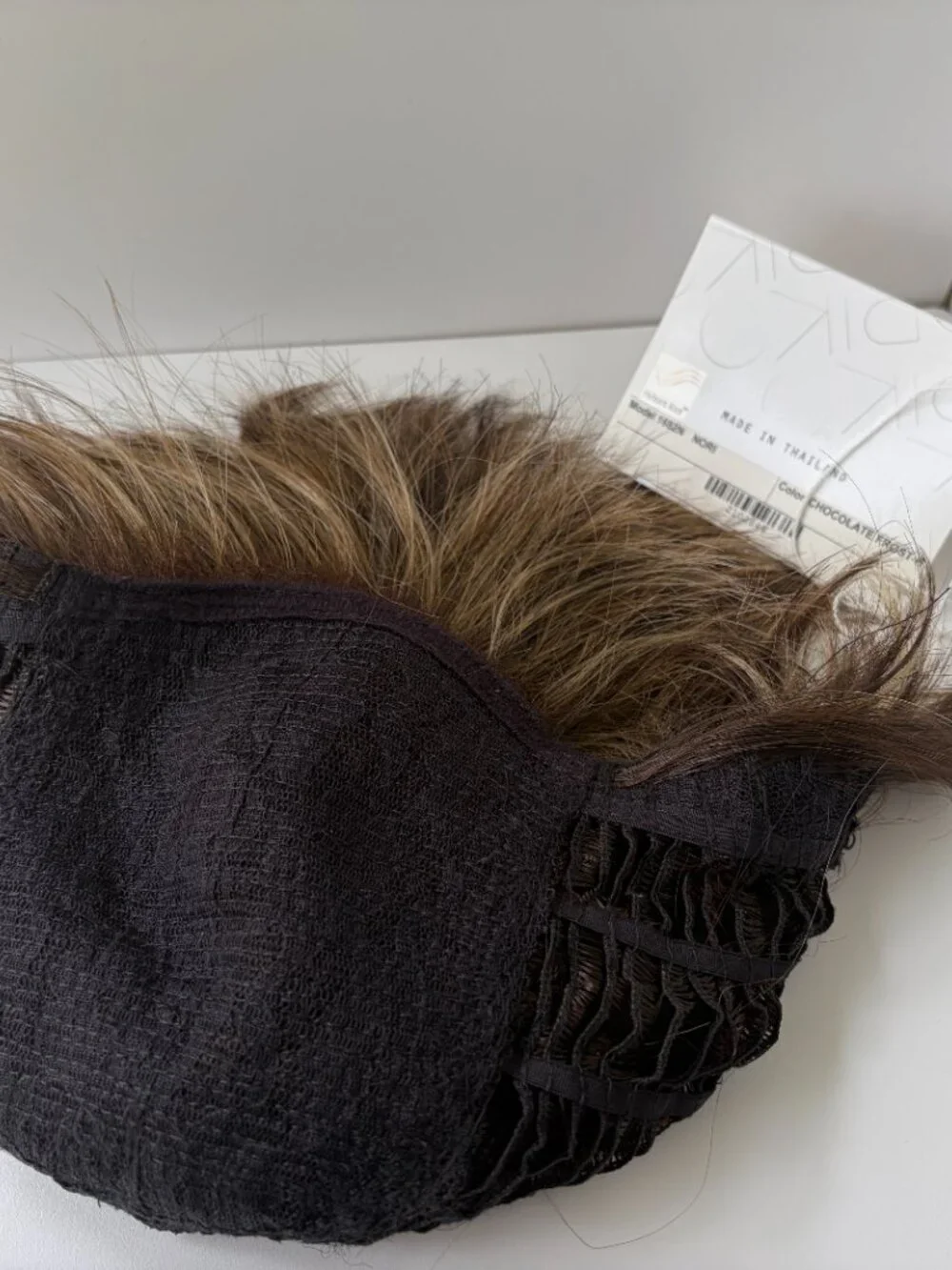 Noriko NORI in Chocolate Frost R, Petite/Avg Cap, Synthetic Wig, NWT